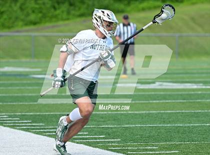 Thumbnail 2 in Glastonbury @ Notre Dame, WH (CIAC Class LL 2nd Round) photogallery.