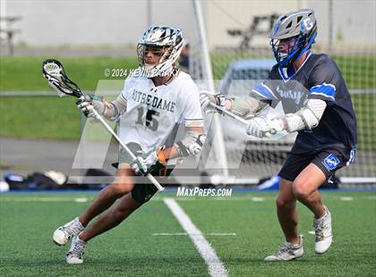Thumbnail 3 in Glastonbury @ Notre Dame, WH (CIAC Class LL 2nd Round) photogallery.