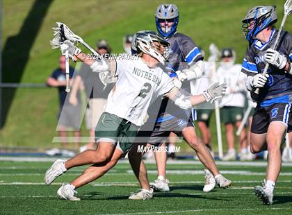 Thumbnail 1 in Glastonbury @ Notre Dame, WH (CIAC Class LL 2nd Round) photogallery.
