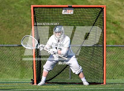 Thumbnail 2 in Glastonbury @ Notre Dame, WH (CIAC Class LL 2nd Round) photogallery.