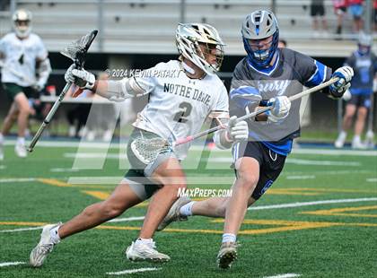 Thumbnail 2 in Glastonbury @ Notre Dame, WH (CIAC Class LL 2nd Round) photogallery.
