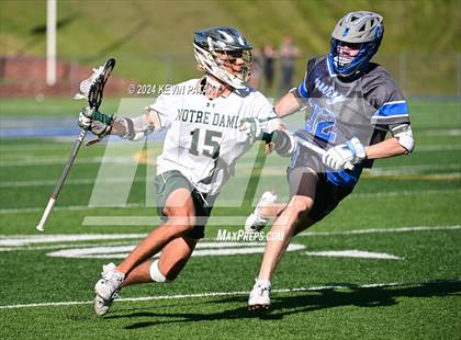 Thumbnail 2 in Glastonbury @ Notre Dame, WH (CIAC Class LL 2nd Round) photogallery.