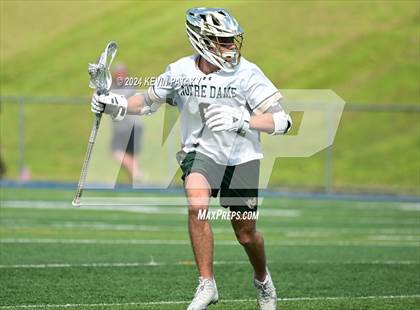 Thumbnail 1 in Glastonbury @ Notre Dame, WH (CIAC Class LL 2nd Round) photogallery.