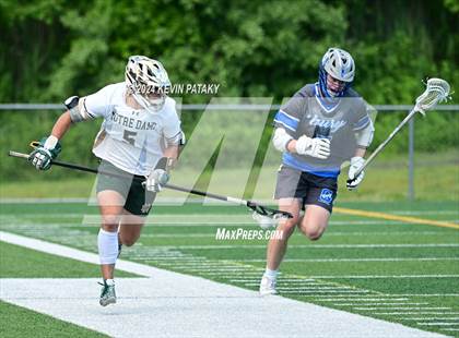 Thumbnail 1 in Glastonbury @ Notre Dame, WH (CIAC Class LL 2nd Round) photogallery.