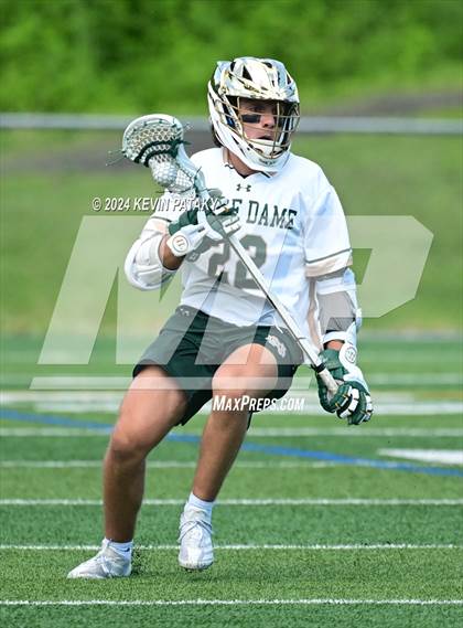 Thumbnail 2 in Glastonbury @ Notre Dame, WH (CIAC Class LL 2nd Round) photogallery.