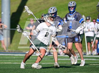 Thumbnail 2 in Glastonbury @ Notre Dame, WH (CIAC Class LL 2nd Round) photogallery.