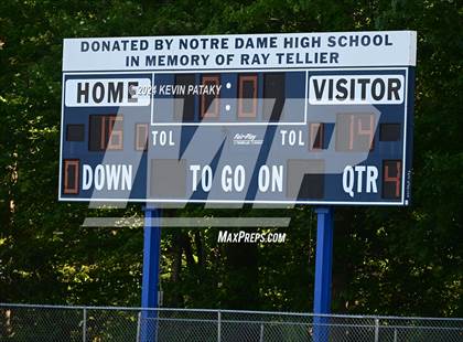 Thumbnail 3 in Glastonbury @ Notre Dame, WH (CIAC Class LL 2nd Round) photogallery.