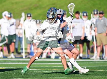 Thumbnail 1 in Glastonbury @ Notre Dame, WH (CIAC Class LL 2nd Round) photogallery.