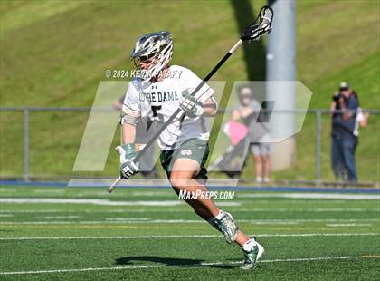 Thumbnail 2 in Glastonbury @ Notre Dame, WH (CIAC Class LL 2nd Round) photogallery.
