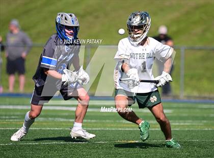 Thumbnail 2 in Glastonbury @ Notre Dame, WH (CIAC Class LL 2nd Round) photogallery.