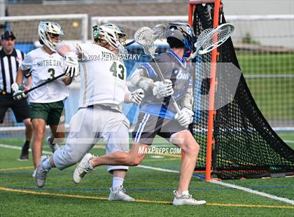 Thumbnail 2 in Glastonbury @ Notre Dame, WH (CIAC Class LL 2nd Round) photogallery.