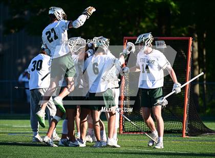 Thumbnail 2 in Glastonbury @ Notre Dame, WH (CIAC Class LL 2nd Round) photogallery.