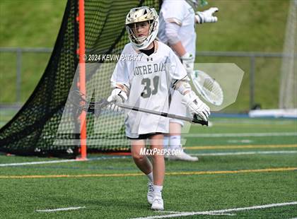 Thumbnail 2 in Glastonbury @ Notre Dame, WH (CIAC Class LL 2nd Round) photogallery.