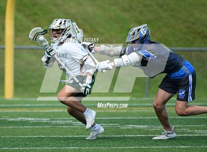 Thumbnail 2 in Glastonbury @ Notre Dame, WH (CIAC Class LL 2nd Round) photogallery.