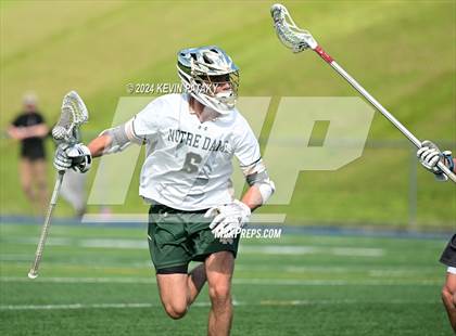Thumbnail 2 in Glastonbury @ Notre Dame, WH (CIAC Class LL 2nd Round) photogallery.