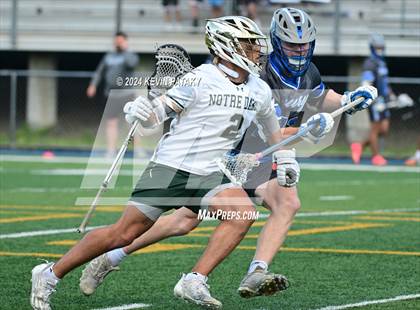 Thumbnail 2 in Glastonbury @ Notre Dame, WH (CIAC Class LL 2nd Round) photogallery.