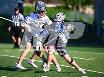 Thumbnail 2 in Glastonbury @ Notre Dame, WH (CIAC Class LL 2nd Round) photogallery.