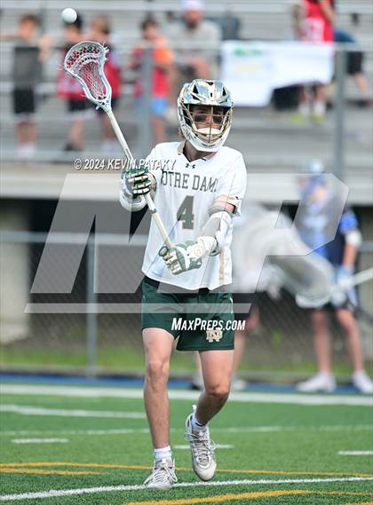 Thumbnail 2 in Glastonbury @ Notre Dame, WH (CIAC Class LL 2nd Round) photogallery.