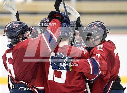Thumbnail 2 in Cushing @ Avon Old Farms (NEPSAC Elite 8 Quarterfinal) photogallery.
