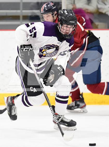 Thumbnail 2 in Cushing @ Avon Old Farms (NEPSAC Elite 8 Quarterfinal) photogallery.