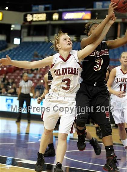 Thumbnail 3 in Calaveras vs. West Campus (CIF SJS D4 Final) photogallery.