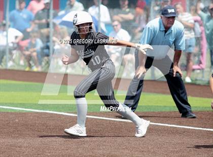Thumbnail 2 in Forney vs Guyer (UIL 6A Softball State Semi-Final Division II) Game 3 photogallery.
