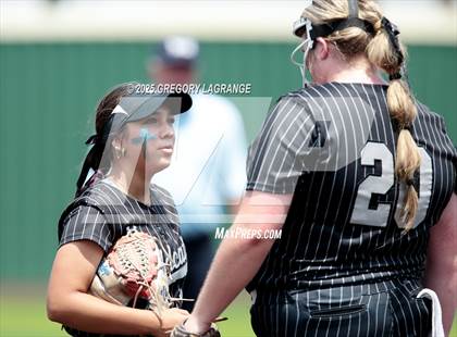 Thumbnail 2 in Forney vs Guyer (UIL 6A Softball State Semi-Final Division II) Game 3 photogallery.