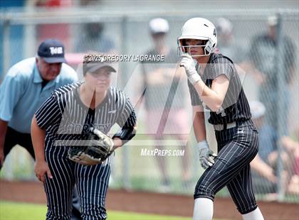 Thumbnail 2 in Forney vs Guyer (UIL 6A Softball State Semi-Final Division II) Game 3 photogallery.