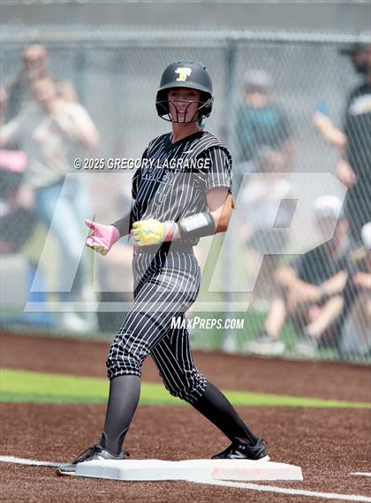 Thumbnail 3 in Forney vs Guyer (UIL 6A Softball State Semi-Final Division II) Game 3 photogallery.