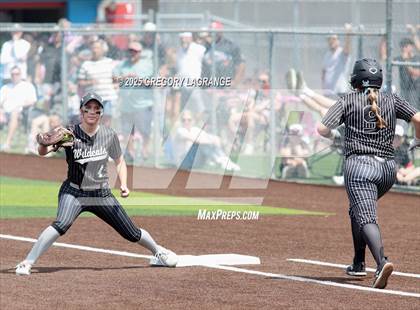 Thumbnail 1 in Forney vs Guyer (UIL 6A Softball State Semi-Final Division II) Game 3 photogallery.