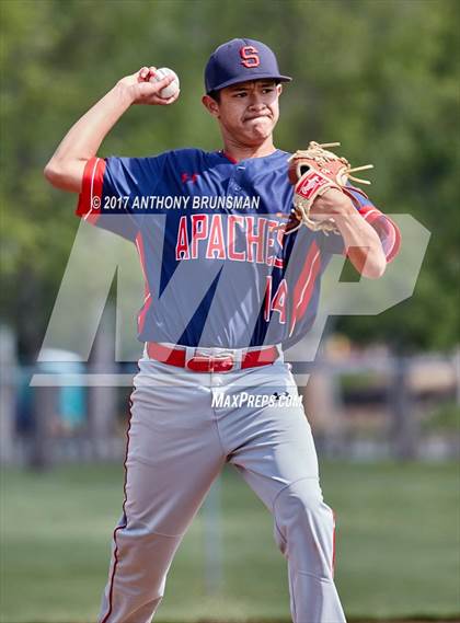 Thumbnail 1 in Menlo-Atherton vs Sanger (Cordova Easter Tournament) photogallery.