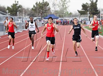 Thumbnail 3 in South West Yosemite League Meet #1 (400m Dash) photogallery.