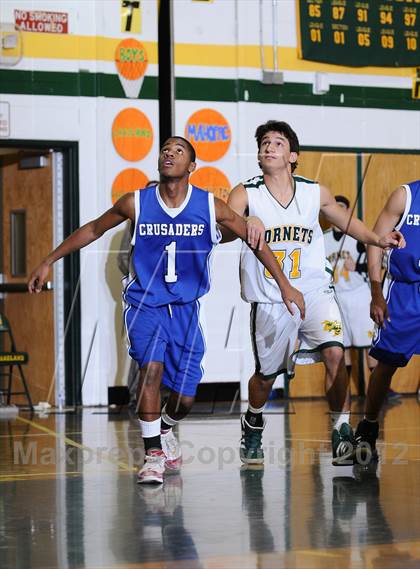 Thumbnail 2 in Greenburgh Academy vs. Lakeland photogallery.