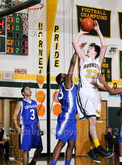 Thumbnail 1 in Greenburgh Academy vs. Lakeland photogallery.