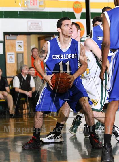 Thumbnail 3 in Greenburgh Academy vs. Lakeland photogallery.