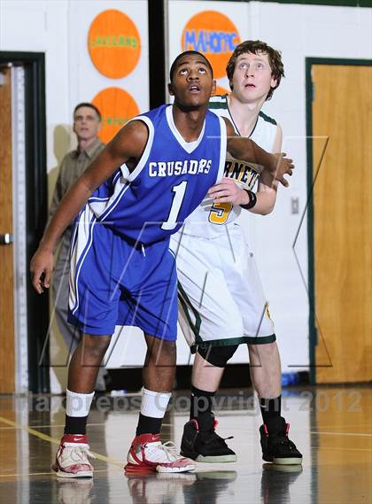 Thumbnail 3 in Greenburgh Academy vs. Lakeland photogallery.