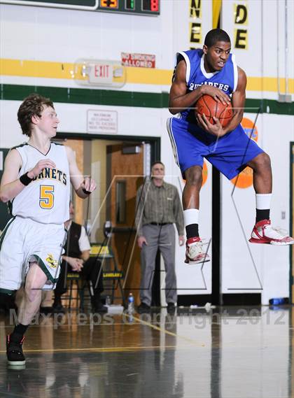 Thumbnail 1 in Greenburgh Academy vs. Lakeland photogallery.