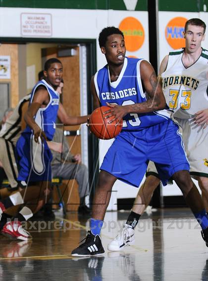 Thumbnail 2 in Greenburgh Academy vs. Lakeland photogallery.