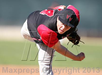 Thumbnail 1 in Redlands vs. Valley View (Redlands Baseball Invitational) photogallery.