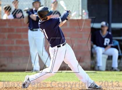 Thumbnail 2 in Redlands vs. Valley View (Redlands Baseball Invitational) photogallery.