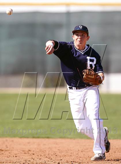 Thumbnail 3 in Redlands vs. Valley View (Redlands Baseball Invitational) photogallery.