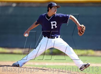 Thumbnail 3 in Redlands vs. Valley View (Redlands Baseball Invitational) photogallery.