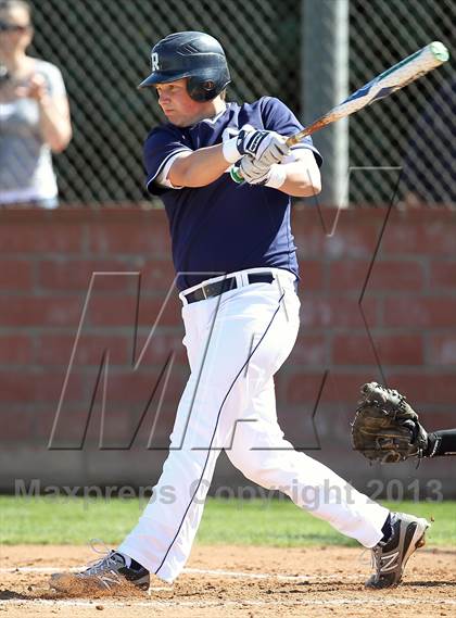 Thumbnail 3 in Redlands vs. Valley View (Redlands Baseball Invitational) photogallery.