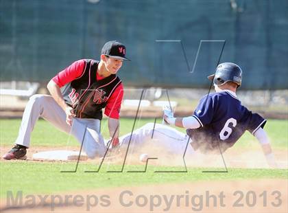 Thumbnail 3 in Redlands vs. Valley View (Redlands Baseball Invitational) photogallery.