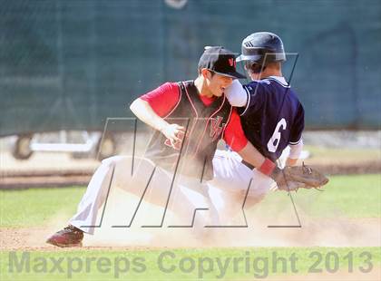 Thumbnail 3 in Redlands vs. Valley View (Redlands Baseball Invitational) photogallery.