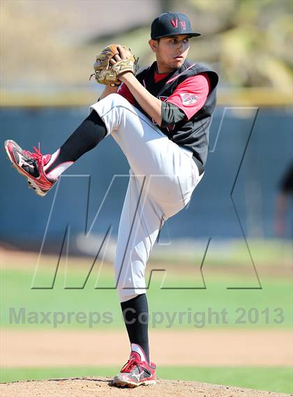 Thumbnail 1 in Redlands vs. Valley View (Redlands Baseball Invitational) photogallery.
