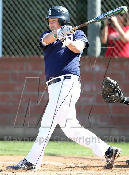 Thumbnail 3 in Redlands vs. Valley View (Redlands Baseball Invitational) photogallery.