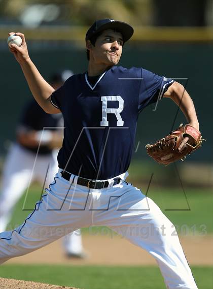 Thumbnail 1 in Redlands vs. Valley View (Redlands Baseball Invitational) photogallery.