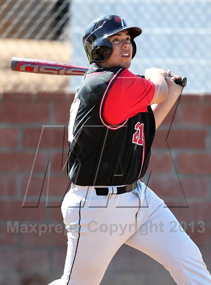 Thumbnail 1 in Redlands vs. Valley View (Redlands Baseball Invitational) photogallery.
