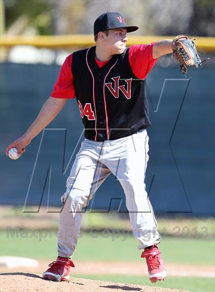 Thumbnail 1 in Redlands vs. Valley View (Redlands Baseball Invitational) photogallery.